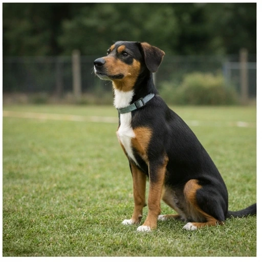 Dog obedience session