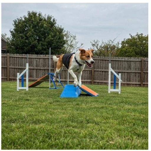 Dog obedience session