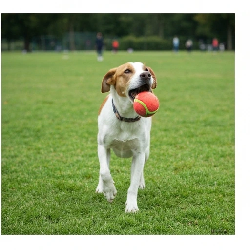 Dog handler training session
